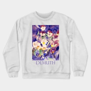 Pansies by Charles Demuth Crewneck Sweatshirt